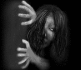 Hand jet black of the darkness sticker #11643119