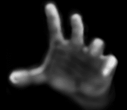 Hand jet black of the darkness sticker #11643127