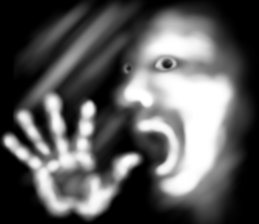 Hand jet black of the darkness sticker #11643143