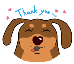 Chocolate and cats apartment sticker #11643232