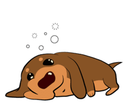 Chocolate and cats apartment sticker #11643237