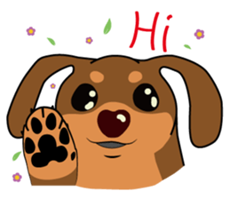 Chocolate and cats apartment sticker #11643239