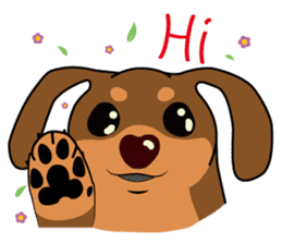 Chocolate and cats apartment sticker #11643239