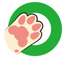 Chocolate and cats apartment sticker #11643248