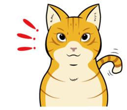 Chocolate and cats apartment sticker #11643249