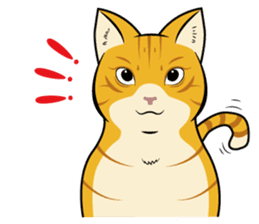 Chocolate and cats apartment sticker #11643249