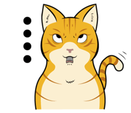 Chocolate and cats apartment sticker #11643250