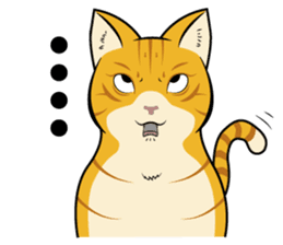 Chocolate and cats apartment sticker #11643250