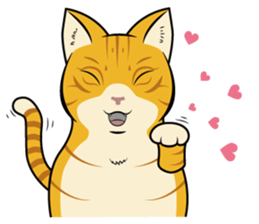 Chocolate and cats apartment sticker #11643252