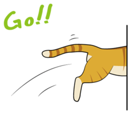 Chocolate and cats apartment sticker #11643254