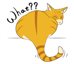 Chocolate and cats apartment sticker #11643256