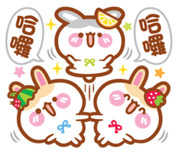 Cherry Mommy 's Rabbits 2 sticker #11643345