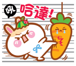 Cherry Mommy 's Rabbits 2 sticker #11643346