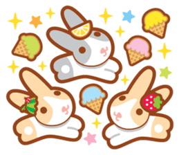 Cherry Mommy 's Rabbits 2 sticker #11643382