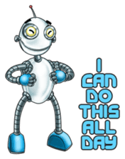 Very First Robot Colleague sticker #11643505