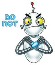 Very First Robot Colleague sticker #11643506