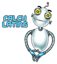 Very First Robot Colleague sticker #11643508