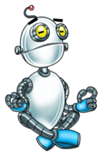 Very First Robot Colleague sticker #11643509