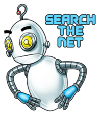 Very First Robot Colleague sticker #11643510