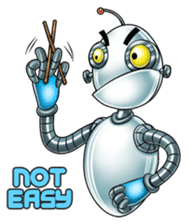 Very First Robot Colleague sticker #11643512