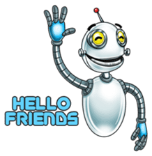 Very First Robot Colleague sticker #11643513