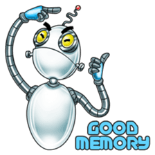Very First Robot Colleague sticker #11643515