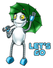 Very First Robot Colleague sticker #11643516