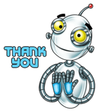 Very First Robot Colleague sticker #11643519