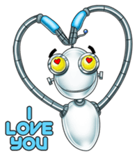 Very First Robot Colleague sticker #11643521