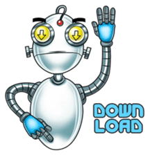 Very First Robot Colleague sticker #11643525