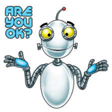 Very First Robot Colleague sticker #11643526
