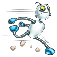 Very First Robot Colleague sticker #11643530