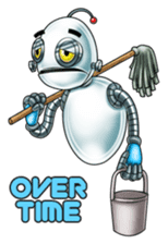 Very First Robot Colleague sticker #11643533