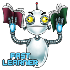 Very First Robot Colleague sticker #11643537