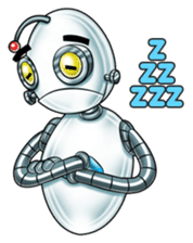 Very First Robot Colleague sticker #11643540