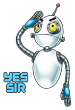 Very First Robot Colleague sticker #11643542