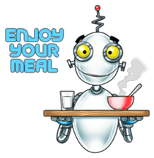 Very First Robot Colleague sticker #11643543