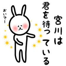 Fukurabbit Miyagawa sticker sticker #11643601