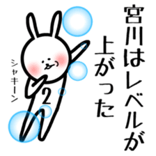 Fukurabbit Miyagawa sticker sticker #11643610