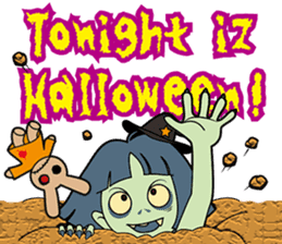 Be Strict with others(Halloween version) sticker #11643874