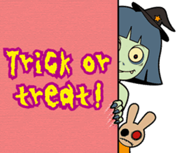 Be Strict with others(Halloween version) sticker #11643879