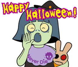 Be Strict with others(Halloween version) sticker #11643881
