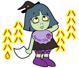 Be Strict with others(Halloween version) sticker #11643884