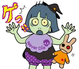 Be Strict with others(Halloween version) sticker #11643892