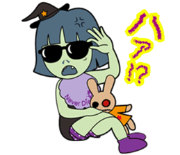 Be Strict with others(Halloween version) sticker #11643901