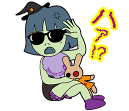 Be Strict with others(Halloween version) sticker #11643901