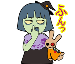 Be Strict with others(Halloween version) sticker #11643911