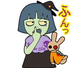 Be Strict with others(Halloween version) sticker #11643911