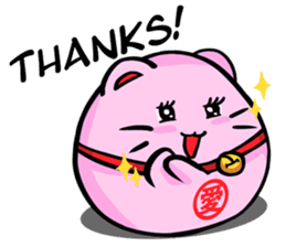 Pinky Maneki Neko - God of Love sticker #11644034