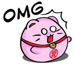 Pinky Maneki Neko - God of Love sticker #11644047